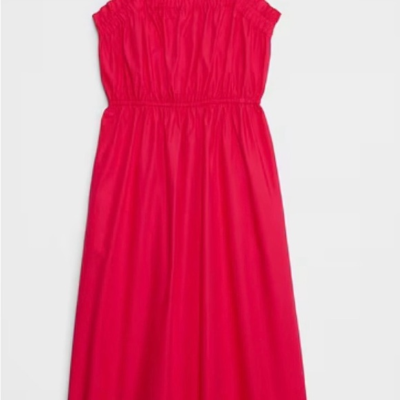Banana Republic Hot Pink Maxi Dress NWT - Picture 3 of 6